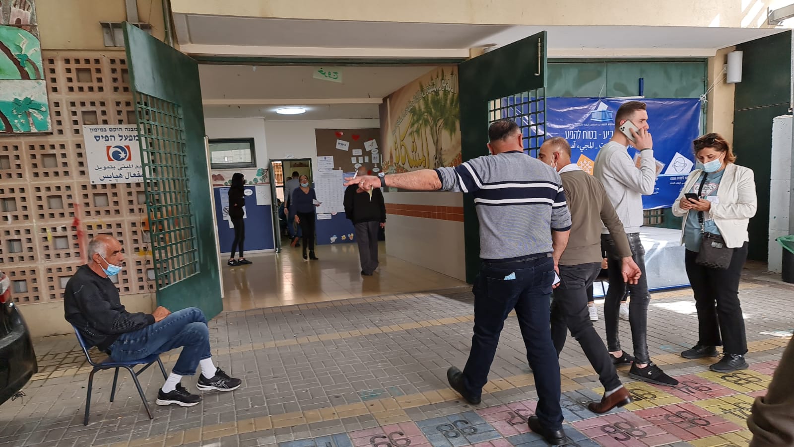 اقبال ملحوظ على صناديق الاقتراع في انحاء مدينة الناصرة