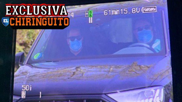 صورة: والد هالاند ورايولا يصلان مدريد