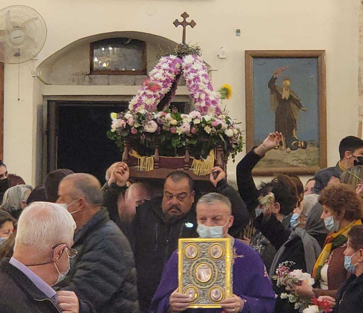 فسوطة- رتبة جناز المسيح بأجواء مهيبة