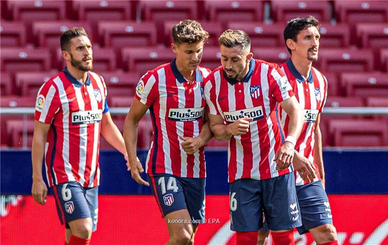  أتلتيكو يؤمن صدارة الليجا بافتراس إيبار