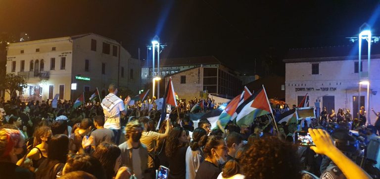 حيفا: قمع واعتقالات في مظاهرة تضامنية مع الشيخ جراح