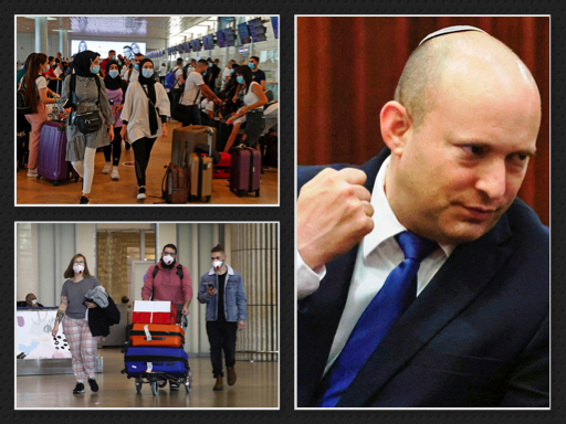 الزام وضع الكمامات في المطار -بينيت يصدر التعليمات بعد انتشار الطفرة الهندية