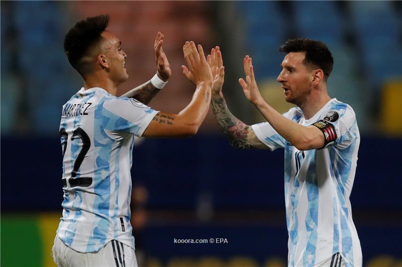 كوبا امريكا- . ميسي يقود الأرجنتين لنصف نهائي كوبا أمريكا