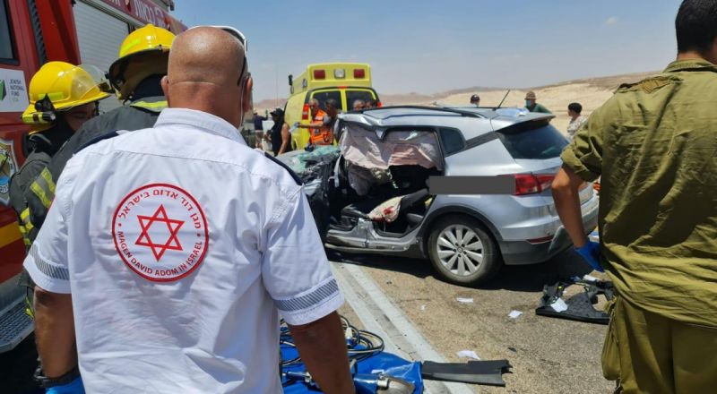 مصرع موسى دهامشة (51 عامًا) من كفركنا في حادث طرق مروع على شارع 90 قرب ايلات