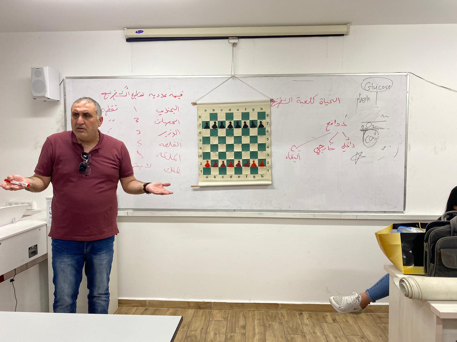 جديد جديد وهام- برامج اكاديمية الشطرنج  -Chess Academy قيادة حكيمة من رقعة الشطرنج مع المدرب الاستاذ ساهر معلم