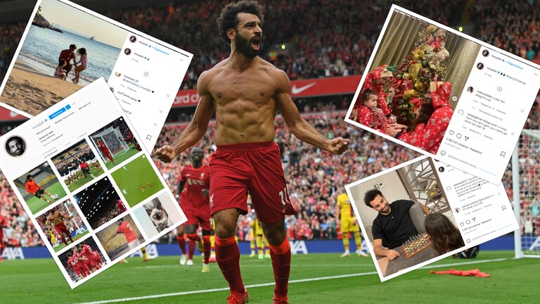 اليكم عائدات محمد صلاح من إنستغرام وترتيبه بين نجوم الدوري الإنجليزي