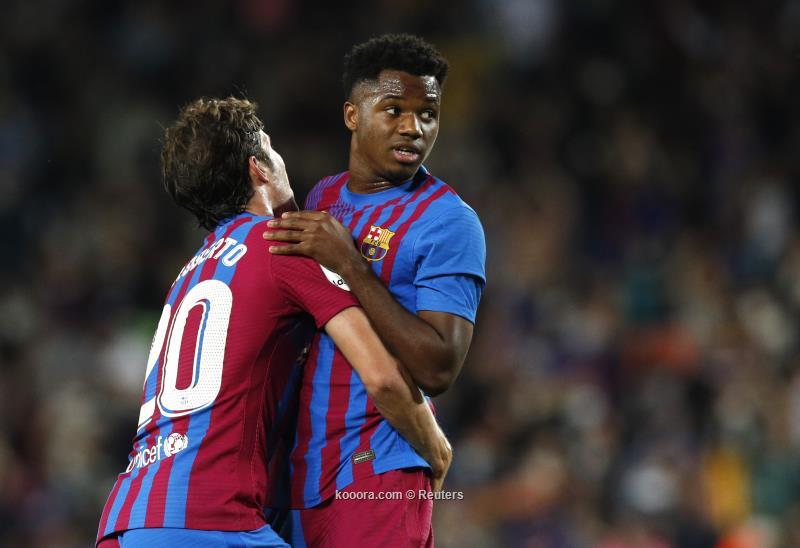 فاتي: أطمح للفوز بكل شيء مع برشلونة