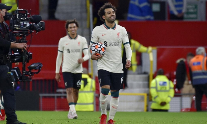 ماذا قال محمد صلاح بعد الهاتريك؟