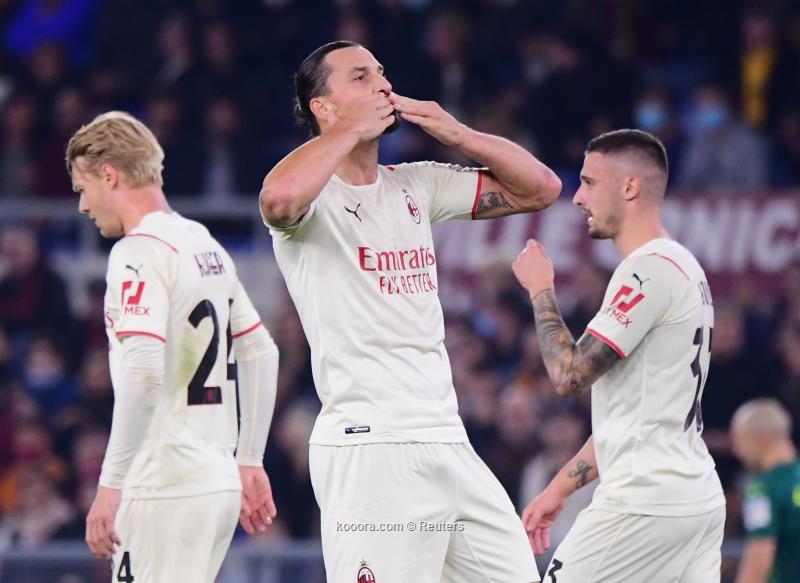 إبراهيموفيتش يُخرج ميلان فائزًا من عرين الذئا