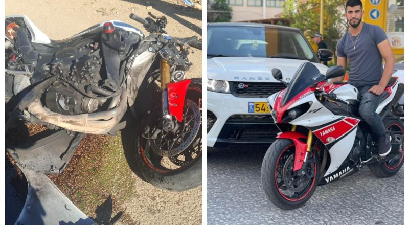 مصرع مراد شلش من عرابة(25 عاما) في جادث دراجة نارية ذاتي