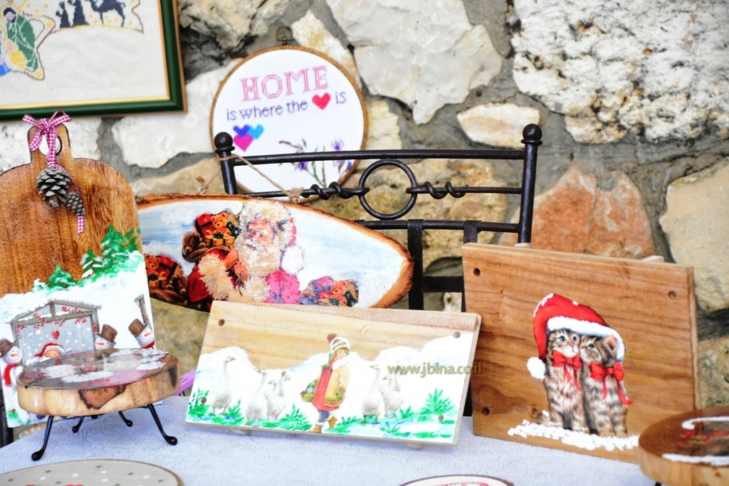 -الميلاد ببساطته- معرض زينة الميلاد في منزل الفنانة نفجة توما- معليا- اهلا وسهلا