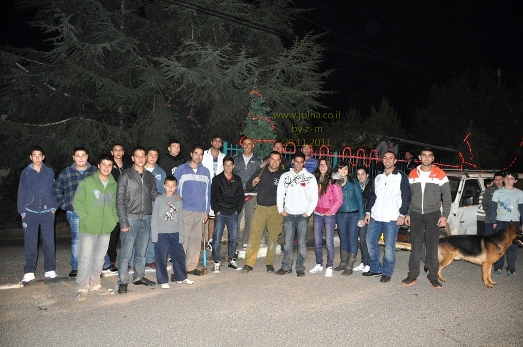 أيام زمان- ُحب معليا الأصيل يجمعنا ابداً...حين زُينت البلدة تحضيراً للميلاد قبل 10 سنوات 29.11.2011