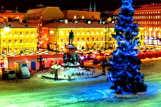 تجربة السياحة في الشتاء في هلسنكي