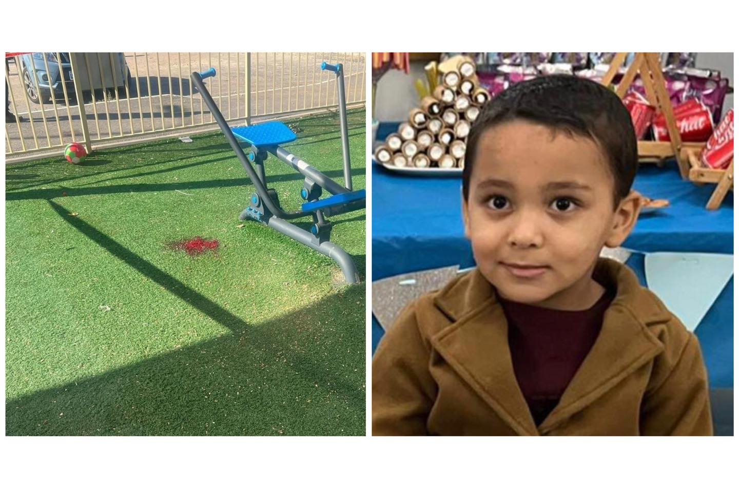 بئر المكسور:فاجعة ومقتل الطفل عمران حجيرات (3 سنوات) برصاص طائش خلال لهوه في الحديقة العامّة