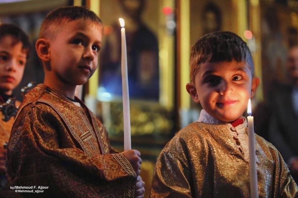 بالصور- المسيحيون في غزة يحتفلون بعيد الميلاد المجيد للطوائف الشرقية