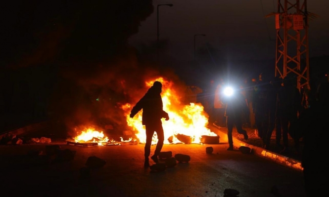  تظاهرات النقب: 13 معتقلا على الأقل واعتداءات واسعة