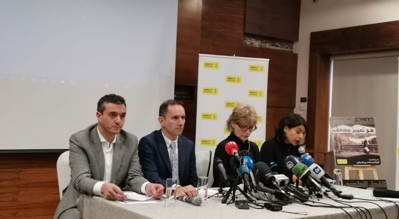 تقرير مُحرج لإسرائيل .. العفو الدولية في مؤتمر بالقدس اسرائيل تمارس فصلًا عنصريًا-أبرتهايد في غاية الخطورة