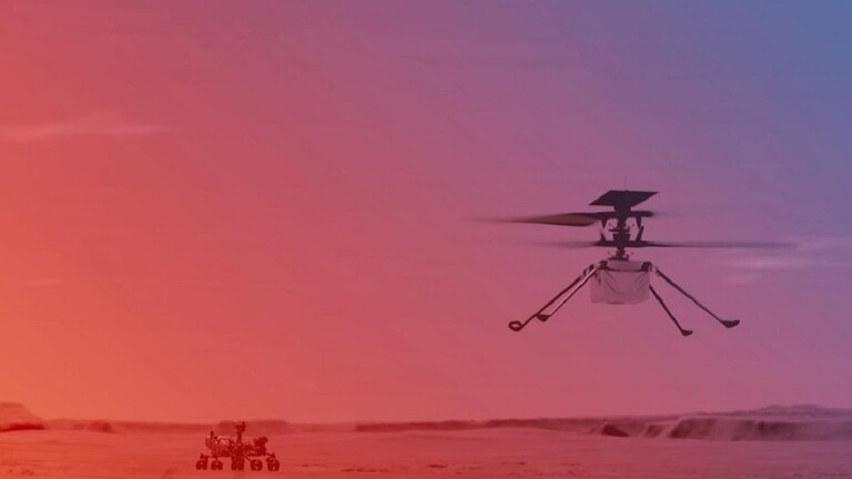 مروحية Ingenuity أتمت رحلة أخرى فوق سطح الكوكب الأحمر