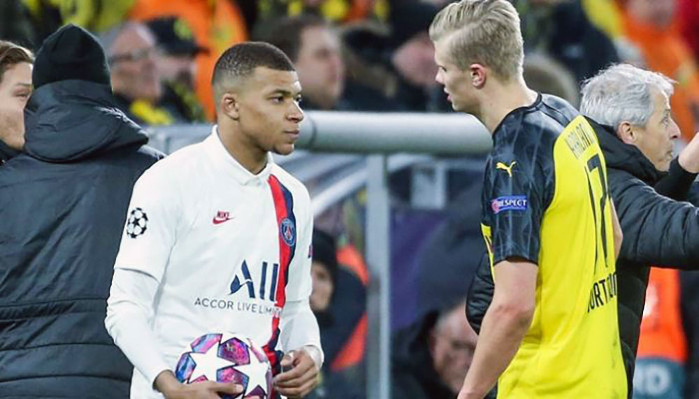 مبابي وهالاند يهددان ريال مدريد بخسارة صفقة سوبر