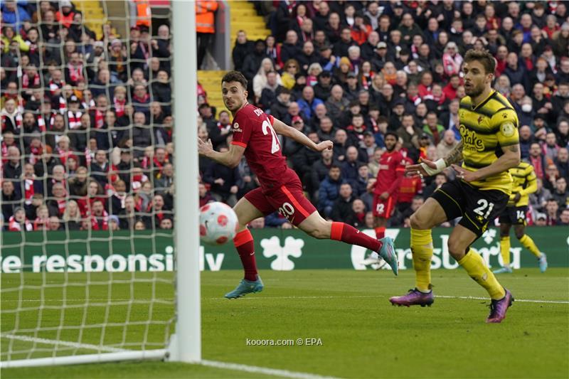  ليفربول يتصدر البريميرليج مؤقتًا بالفوز على واتفورد