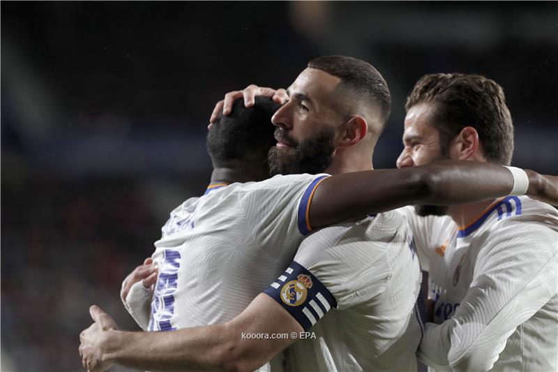 قطار الريال يدهس أوساسونا ويقترب من حسم الليجا