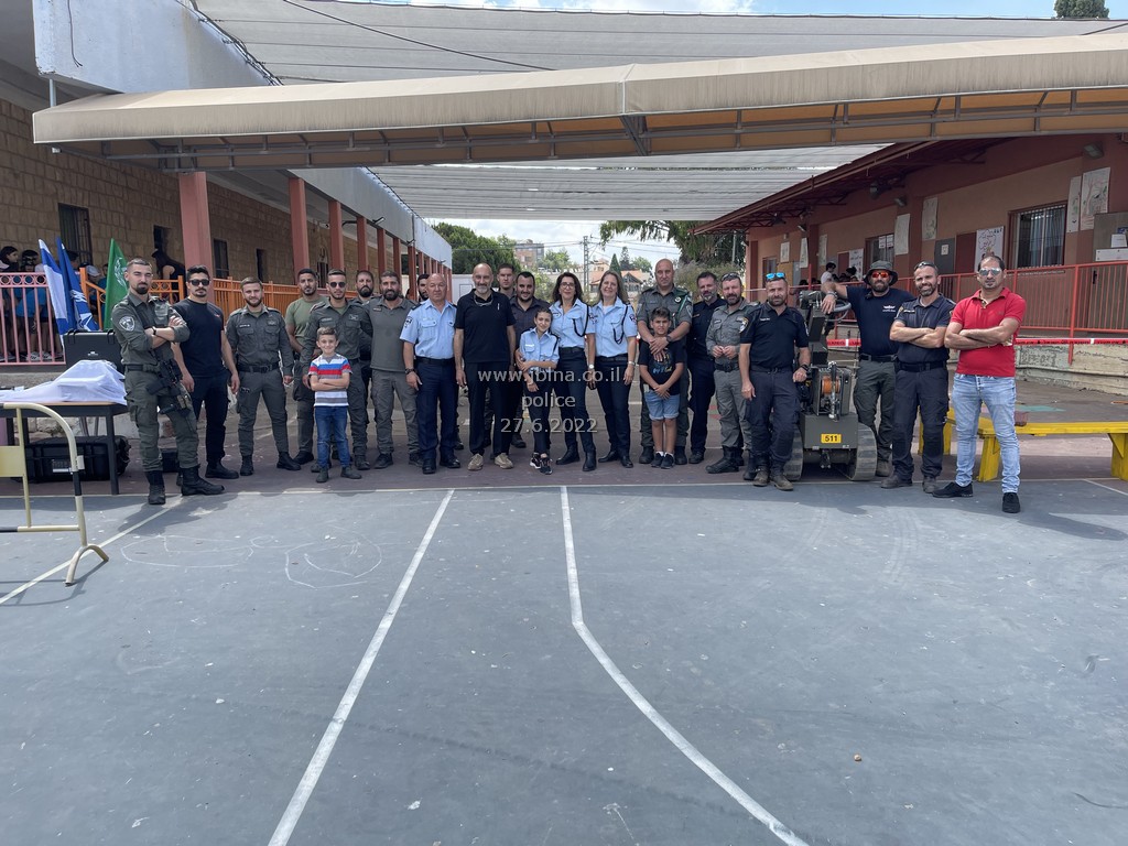 شرطة الشّمال تقيم يوم فعاليّات وعرض لنشاط وحدات الشّرطة في مدرسة معليا الابتدائيّة