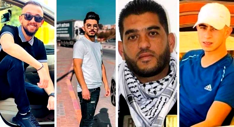 مصرع 4 شبان بحادث طرق مروع على طريق الحواور - حلحول شمال مدينة الخليل