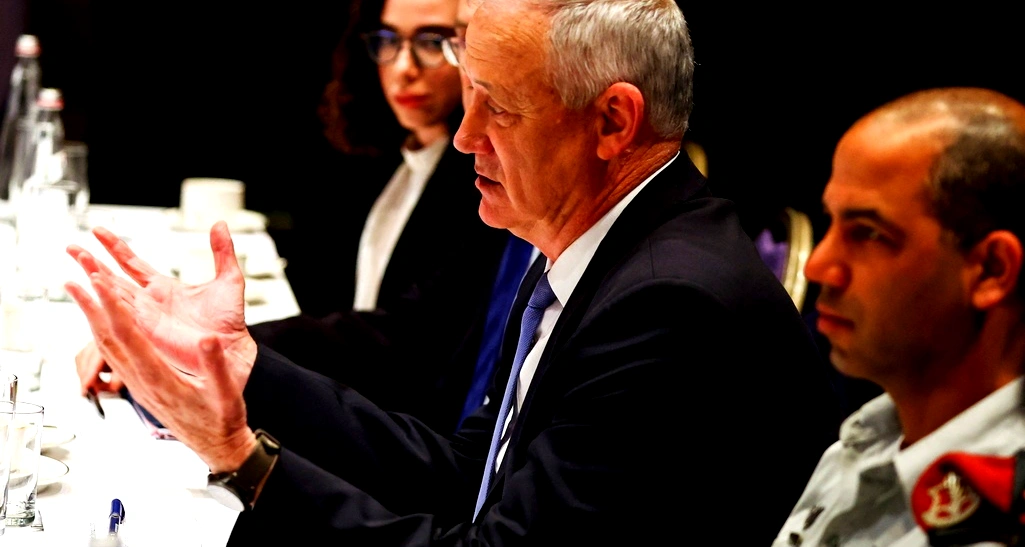  غانتس: تصريحات نصرالله وأفعاله توفر أرضية خصبة للإرهاب الفلسطيني في لبنان وتعرض اللبنا