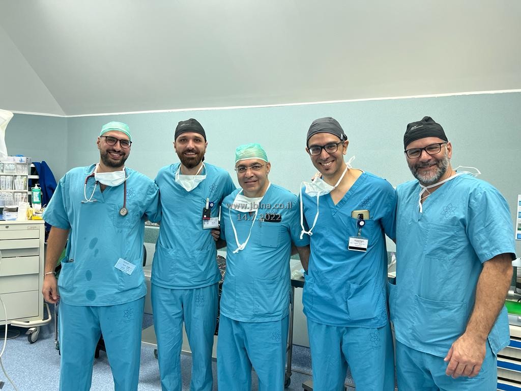 وحدة قوى معلاوية نفاثة من اعماق غرفة العمليات في المركز الطبي الجليل