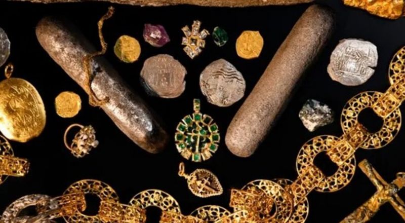 سيدة العجائب.. كنوز كبيرة من سفينة غارقة منذ 350 عامًا