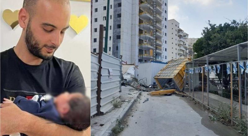 أحد القتيلين من حادثة طيرة الكرمل- حسن وتد من جت، رُزق حديثًا بطفله الأول!