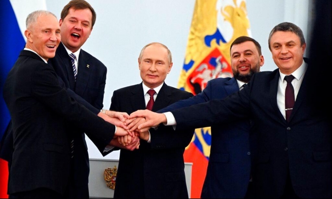 مجلس الاتحاد الروسي يصدق على ضم 4 ولايات أوكرانية