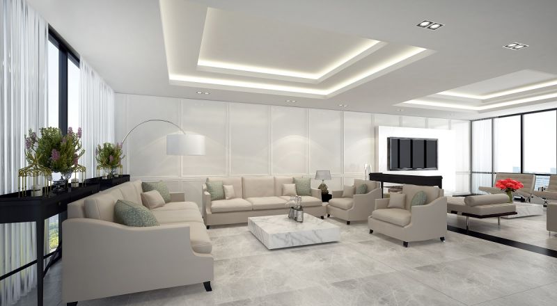 السيراميك مادة مرغوبة وجذابة في الديكور الداخلي المعاصر