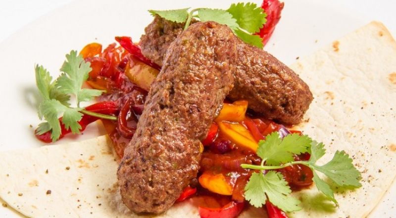 من مطبخنا- كباب في القلاية الهوائية