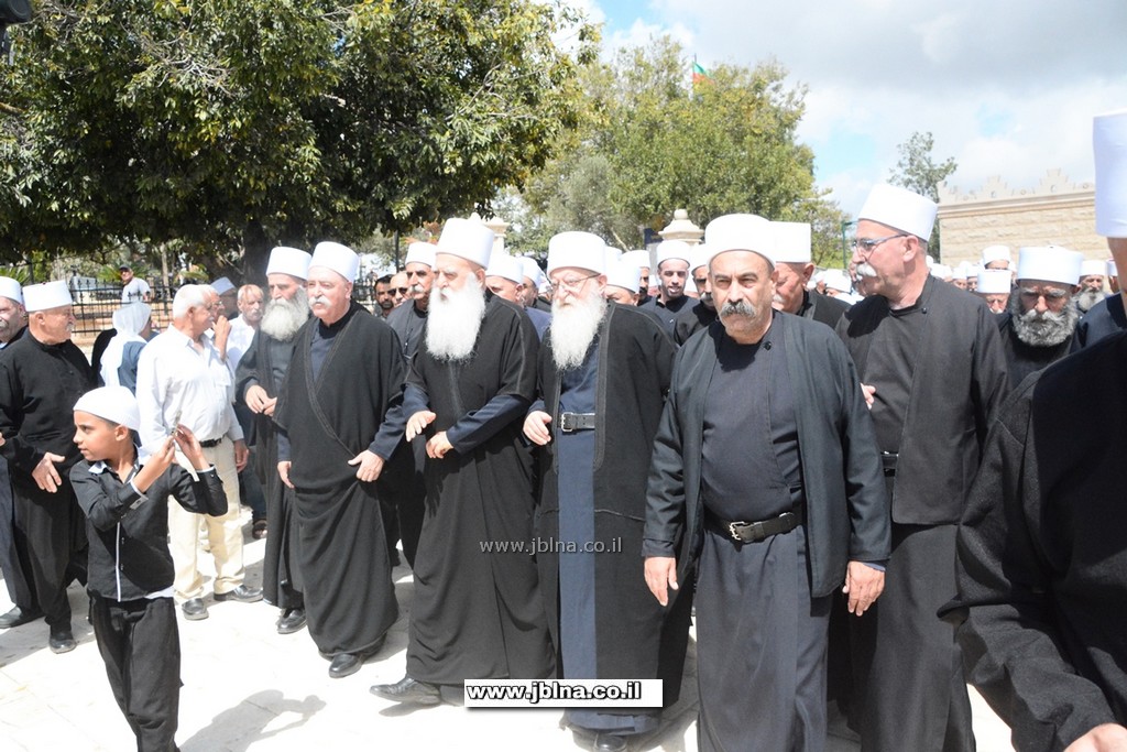 بأجواء التآخي الطائفة الدرزية تحتفل بزيارة مقام النبي سبلان في حرفيش عليه السلام