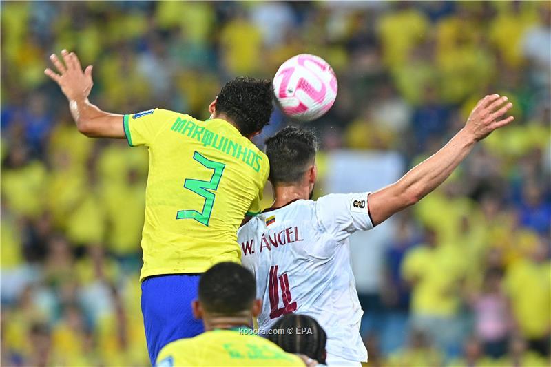 البرازيل تتعثر على أرضها أمام فنزويلا