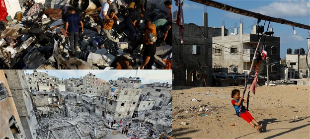 نصف مليون نازح وتعداد الضحايا في ارتفاع جرّاء سلسلة الغارات المتواصلة تجاه القطاع