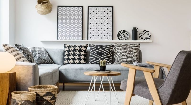 أفكار لإعداد ديكورات جذابة في غرف الجلوس المودرن الصغيرة