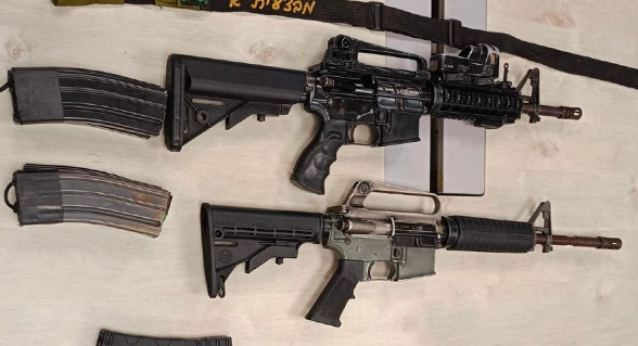 اعتقال قاصرين من أبو سنان بعد ضبط بندقيتين ومسدسين