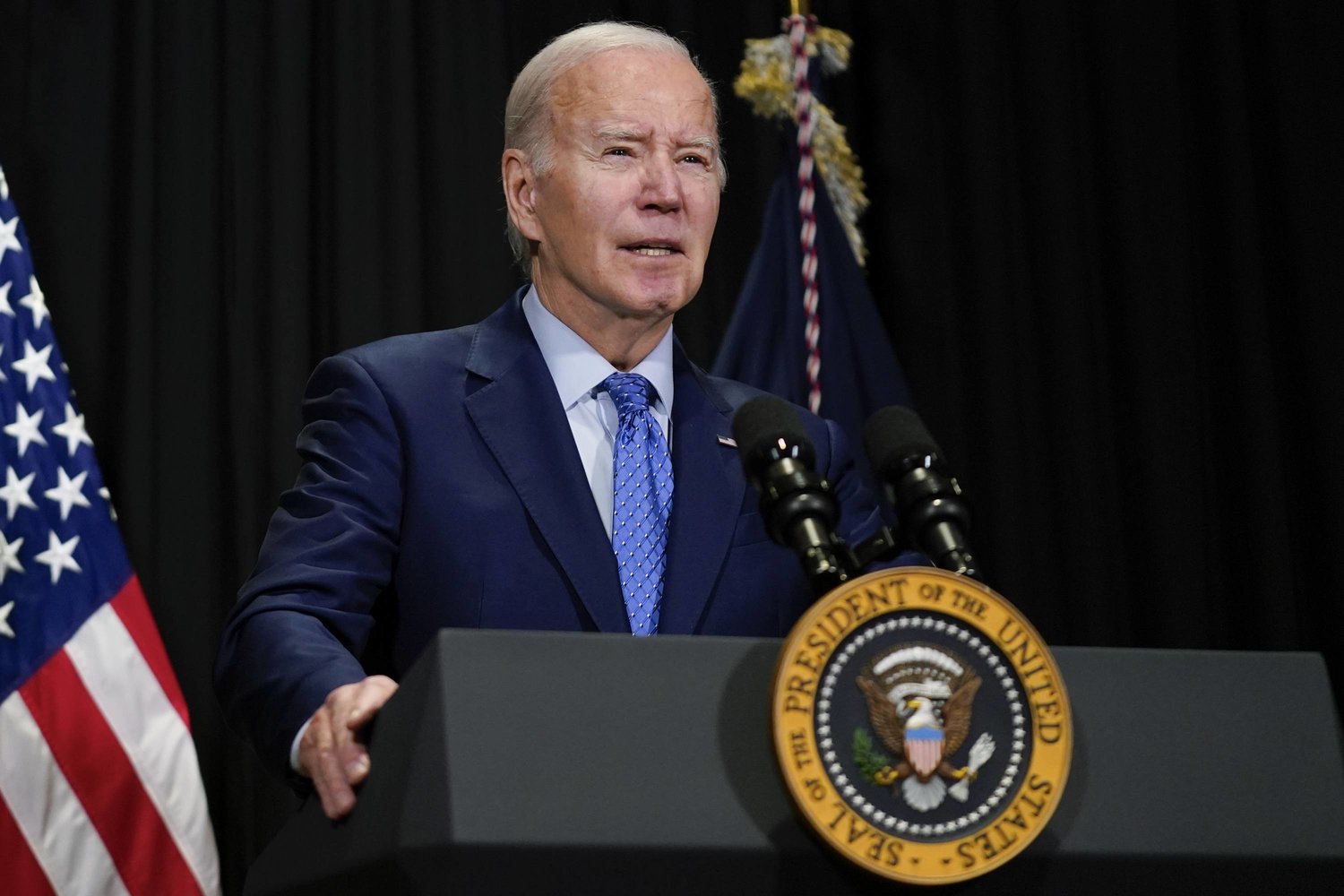 بايدن عن رضاه الكبير تجاه الهدنة واعادة الأسرى