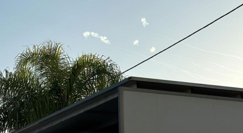 صافرات انذار ودوي انفجارات في منطقة ترشيحا ومعليا