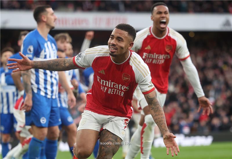 آرسنال يعود للانتصارات ويعتلي الصدارة مؤقتا