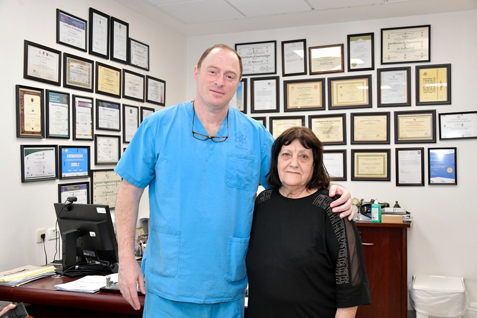 بالسلامة لأبنة ترشيحا جولييت متى-دكور ام خليل التي أُجريت لها عملية جراحية معقدة وفريدة من نوعها وناجحة في المركز الطبي الجليل