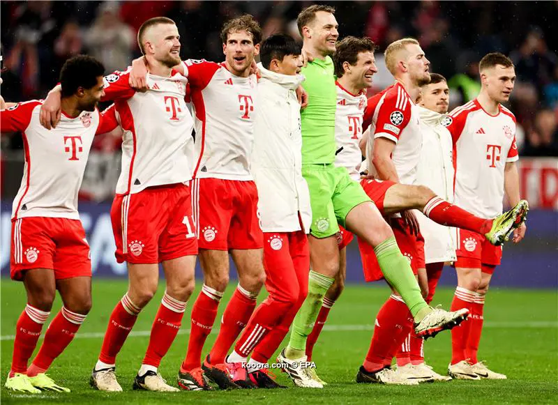 بايرن ميونخ ينتفض ويصعد على أكتاف لاتسيو في دوري الابطال