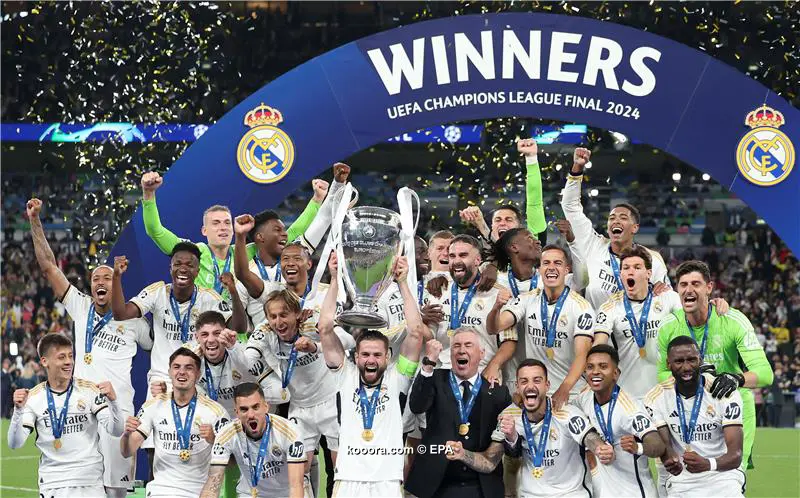 ريال مدريد بطل اوروبا للمرة ال 15 في تاريخه