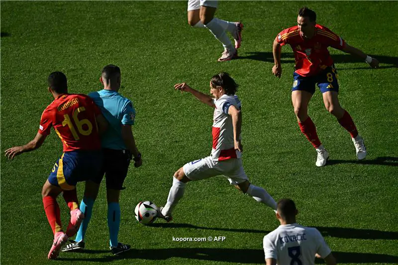 يورو 2024- إسبانيا تكشر عن أنيابها باكتساح كرواتيا بثلاثية نظيفة