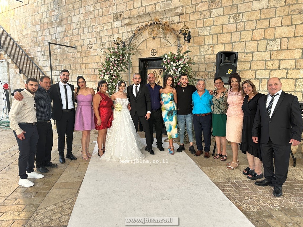 معليا- اكليل الحبايب اسعد موراني و شيزيل سابا في كنيسة السيدة بمشاركة الأحباء