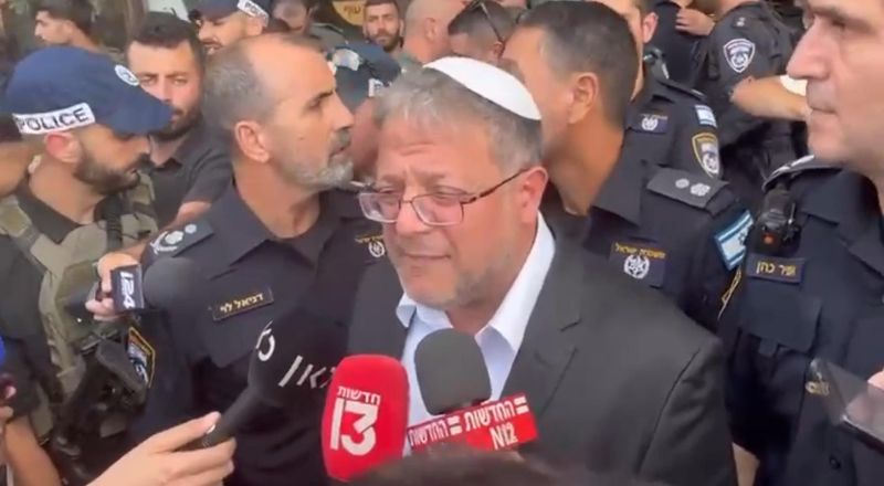 بن غفير في بئر السبع: علينا البدء بترحيل عائلات وهدم منازل كإجراءات عقابية