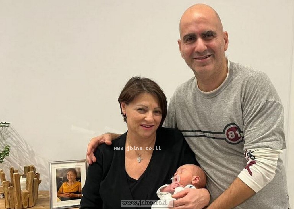 بعُمر 51 سنة..شادية جهاد سبيت من معليا تُنجب مولودها الاول غبرائيل