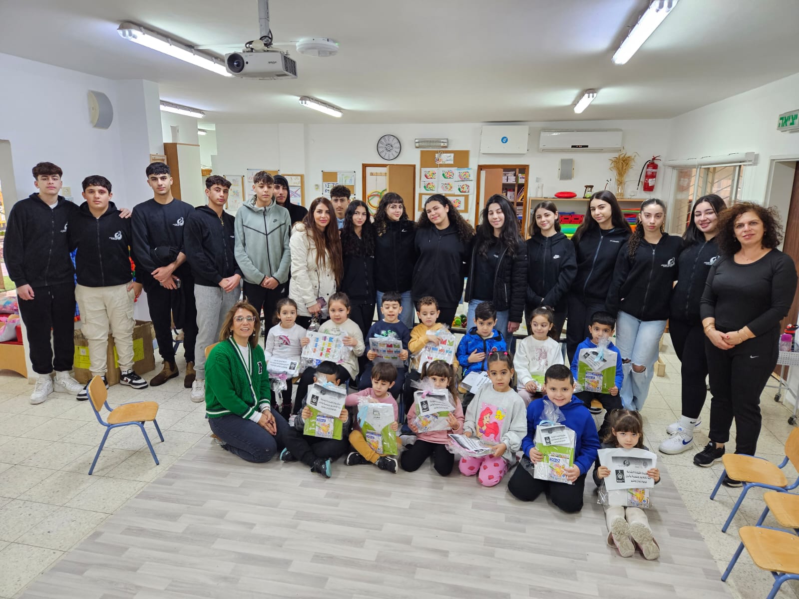 نوتردام معليا-مبادرة طلابية لإسعاد الأطفال في ظل الظروف الصعبة